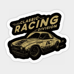 Classic racing Division Sticker